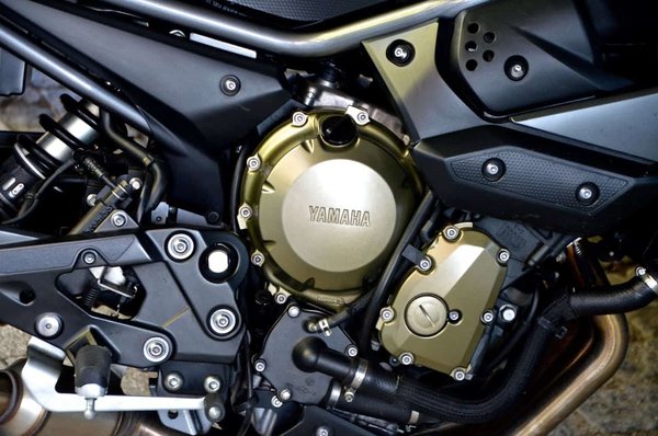 Comment installer des protège-carters sur une Yamaha Ténéré 700 pour une protection optimale en tout-terrain ?